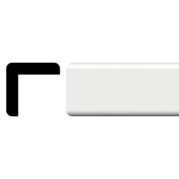 Ekena Millwork WM205 - 1 1/8"H x 1 1/8"P x 96"L Outside Corner Moulding, PVC WM205X96SWPV - main
